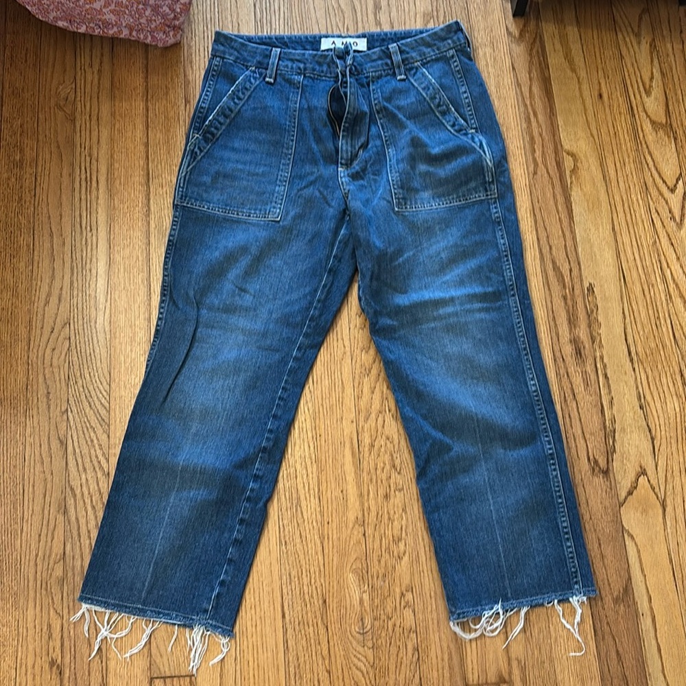 AMO easy army trouser denim
